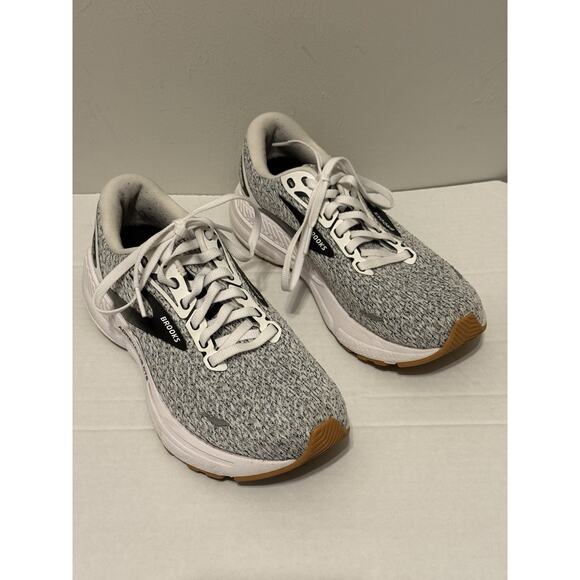Brooks Adrenaline GTS 23 Running Shoes Women’s Black Gray Lace Up Sneakers 7.5 B - Picture 1 of 11